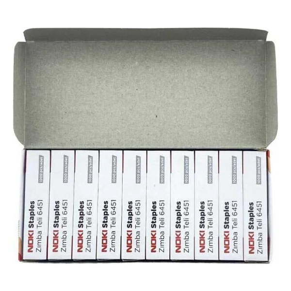 Noki Zımba Teli 24/6 Beyaz 10 Paket (1 Kutu) - Görsel 3