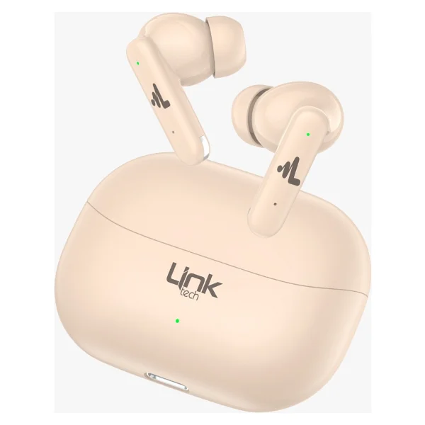 Linktech S160 ANC TWS Bej Kulak İçi Bluetooth Kulaklık - Görsel 2