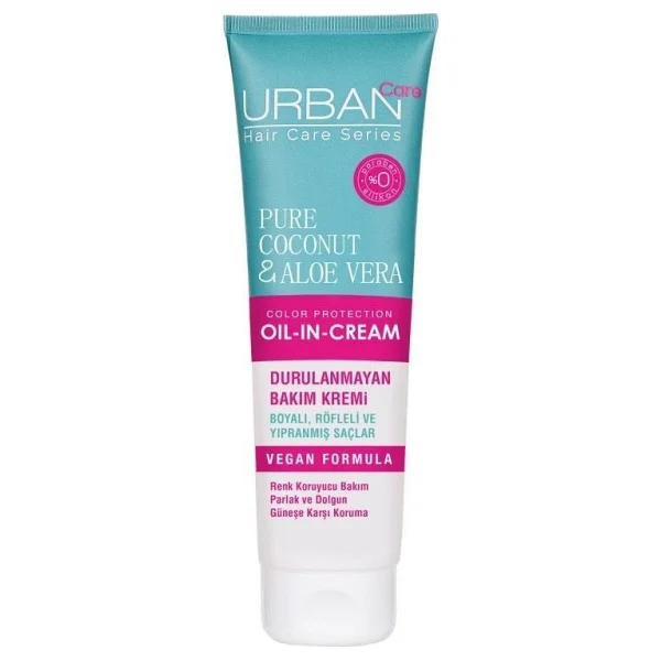Urban Care Coconut & Aloe Vera 150 Ml Durulanmayan Saç Kremi - Görsel 8