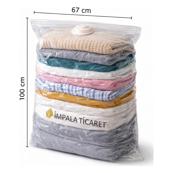 Ikea Spantad Vakumlu Hurç Açık Gri Plastik Malzeme Dikdörtgen Kilitli Kapak 67x100 Cm 2 Adet - Görsel 6