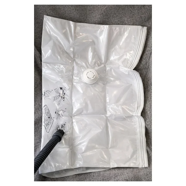 Ikea Spantad Vakumlu Hurç Açık Gri Plastik Malzeme Dikdörtgen Kilitli Kapak 67x100 Cm 2 Adet - Görsel 7