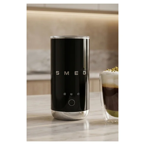 Smeg 50's Style Compact Mff02bleu Siyah Süt Köpürtücü - Görsel 7