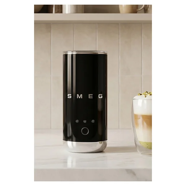 Smeg 50's Style Compact Mff02bleu Siyah Süt Köpürtücü - Görsel 8
