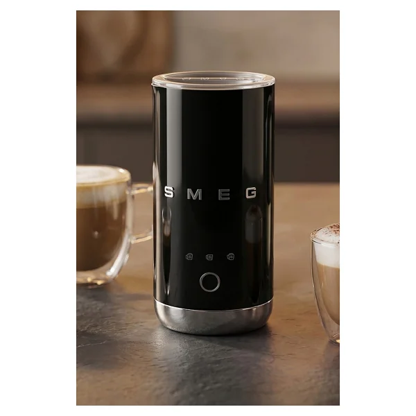 Smeg 50's Style Compact Mff02bleu Siyah Süt Köpürtücü - Görsel 9