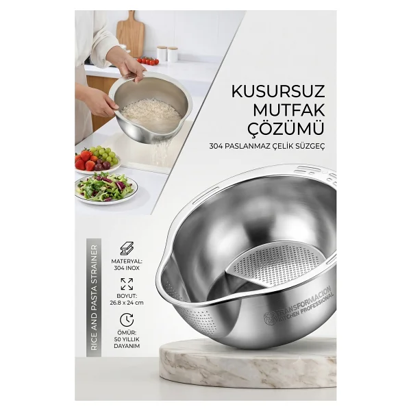 Fissler Original Profi Collection Süzgeç Kevgir - Görsel 4