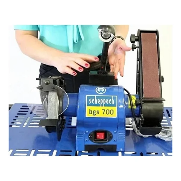 Scheppach Bgs700 Zımpara Ve Taş Motoru 150mm - Görsel 2