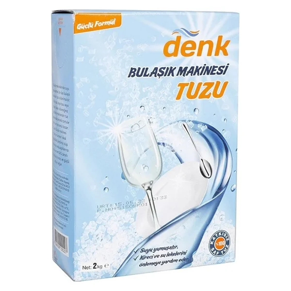 2 Adet Denk Bulaşık Makinesi Tuzu 2 Kg - Görsel 3
