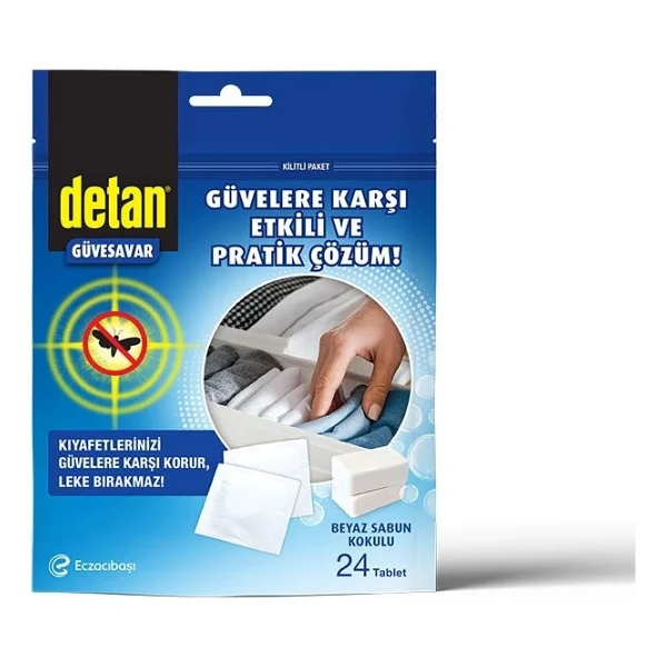 4 Adet Detan Güvesavar Poşetli 24'lü - Görsel 3