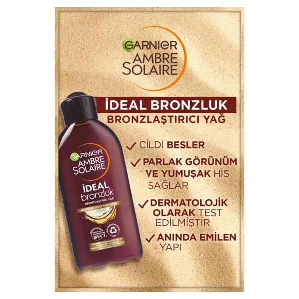 Garnier Ambre Solaire Güneş Yoğun Bronzlaştırıcı Yağ Spf2 200 Ml - Görsel 2
