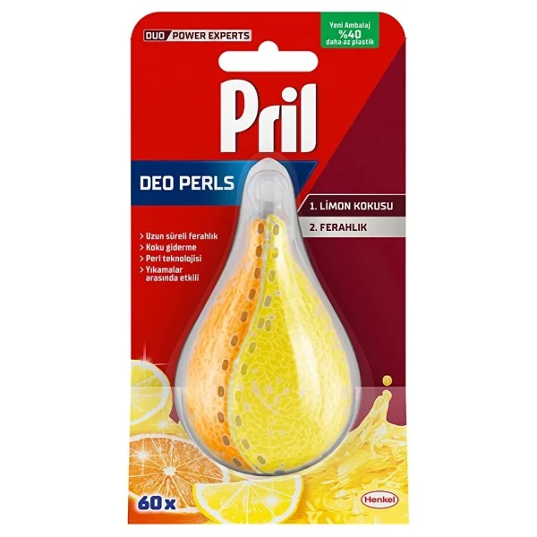 4 Adet Pril Bulaşık Makinesi Deodorantı - Görsel 2