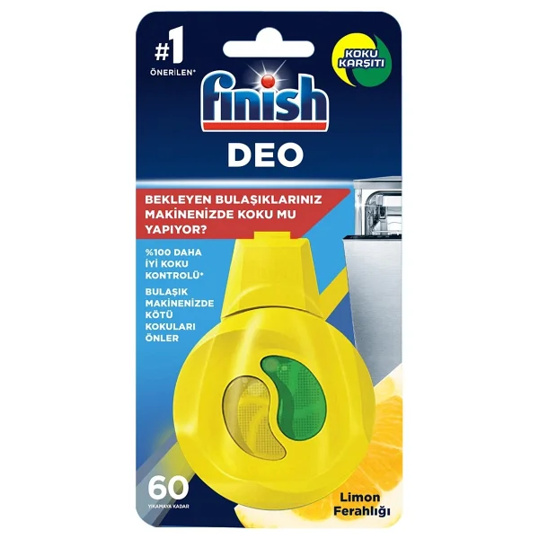 3 Adet Finish Bulaşık Makinası Deo Limon - Görsel 2
