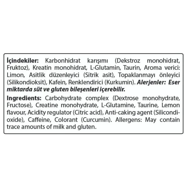 Hardline Nutrition Kgt +Caffeın 5:5:2 1000 Gr - Görsel 5