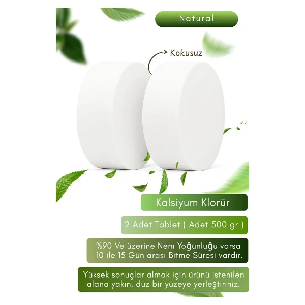 Saban 2x500 Gram - Portakal Kokulu, Nem Alıcı Rutubet Ve Küf Önleyici Yedek Tablet - Görsel 7