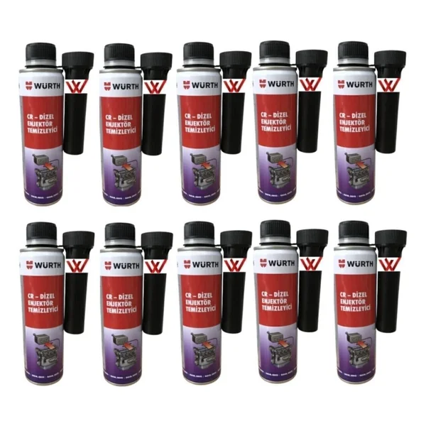 Würth 300 ml 10'lu Dizel Enjektör Temizleyici - Görsel 2