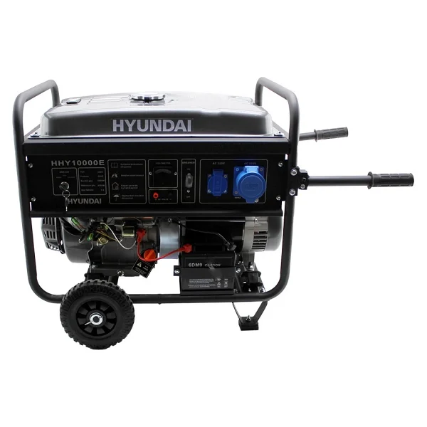 Hyundai Hhy10000e 10.6 Kva İpli/Marşlı Benzinli Jeneratör - Görsel 6