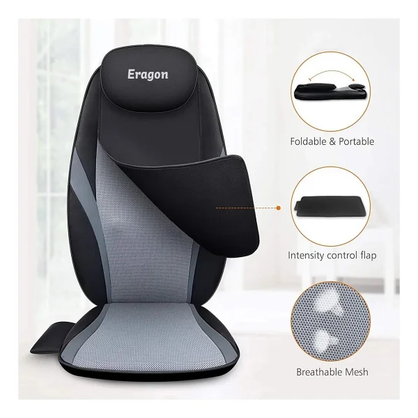 Eragon Erg-782 Shiatsu Masaj Koltuğu Minderi - Görsel 6