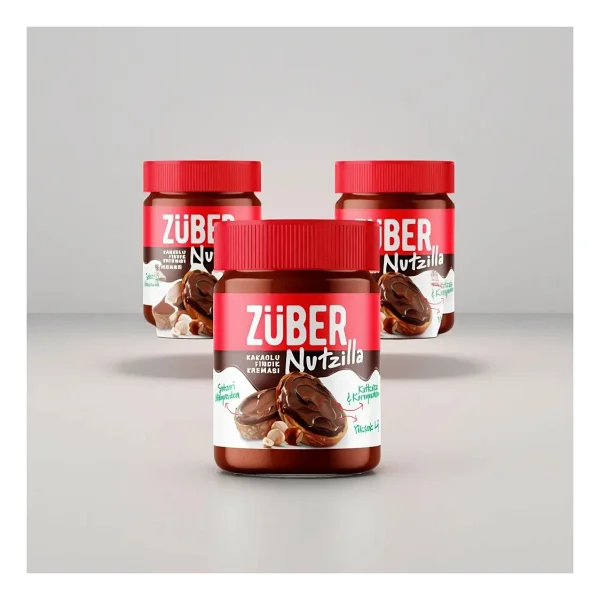 Züber Nutzilla Kakaolu Fındık Kreması 315 Gr 3'lü - Görsel 9