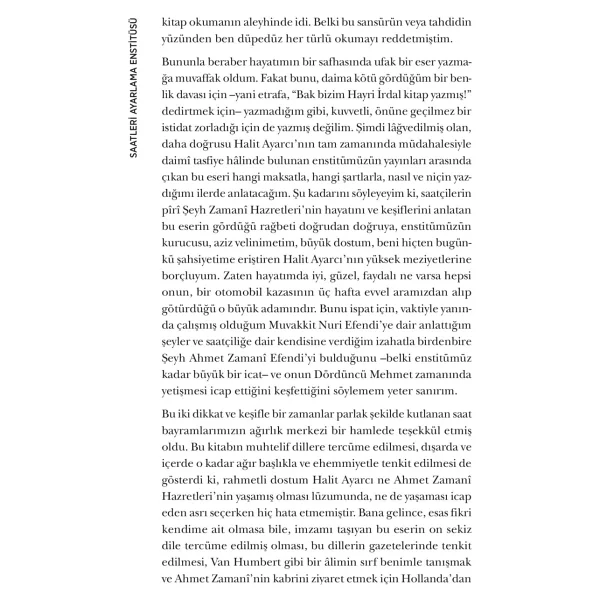 Saatleri Ayarlama Enstitüsü - Ahmet Hamdi Tanpınar - Görsel 3