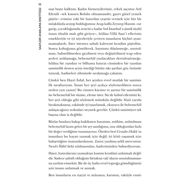 Saatleri Ayarlama Enstitüsü - Ahmet Hamdi Tanpınar - Görsel 5