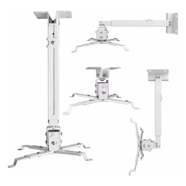 Codegen H18 Teleskopik Projeksiyon Tavan Askı Aparatı 18-32 Cm Alüminyum Yapı İle Ergonomik Tasarım - Görsel 2