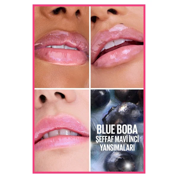 Maybelline New York Lifter Gel Blue Boba Dudak Parlatıcısı - Görsel 5
