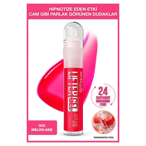 Maybelline New York Lifter Gel Melon Ade Dudak Parlatıcısı - Görsel 3
