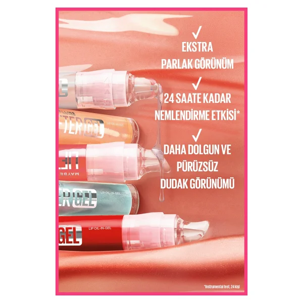 Maybelline New York Lifter Gel Melon Ade Dudak Parlatıcısı - Görsel 8