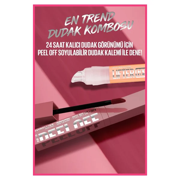 Maybelline New York Lifter Gel Passion Juice Dudak Parlatıcısı - Görsel 9
