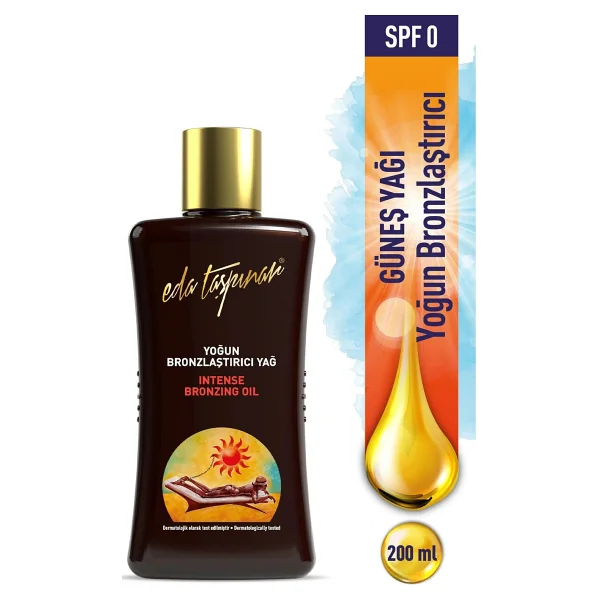 Eda Taşpınar Bronzing Bomb 200 Ml + Yoğun Bronzlaştırıcı Yağ Spf-0 200 Ml - Görsel 3