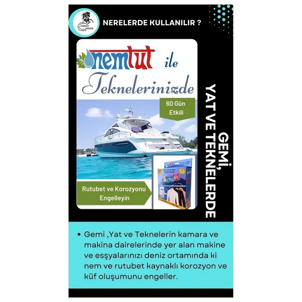 Nemtut Nem Tutucu Rutubet Giderici Korozyon Önleyici (2 Kutu/4 Paket) - Görsel 8