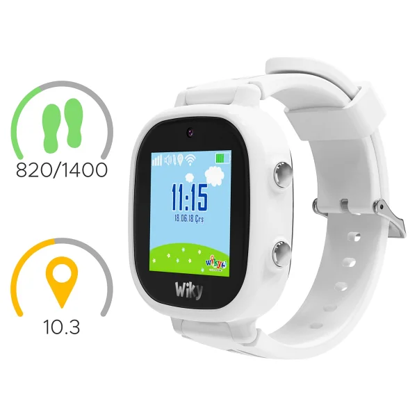 Wiky Watch 5e Beyaz Akıllı Çocuk Saati - Görsel 3