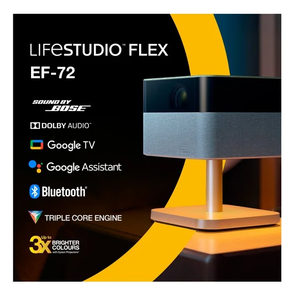 Epson Ef-72 1000 Lümen Android LED 4K Projeksiyon Cihaz - Görsel 5
