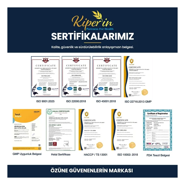 Kiperin Burn Vücut Yağı Hedefleyici L-Karnitin, Yeşil Çay, Guarana, Zencefil, Garsiniya, Kafein 60 Kapsül - Görsel 7