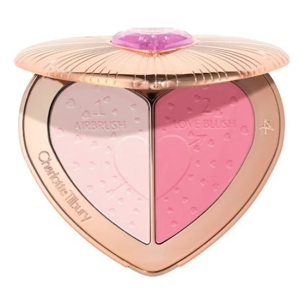 Charlotte Tilbury Pillow Talk Beauty Soulmates Flawless Pink Pudra Ve Allık Paleti - Görsel 5