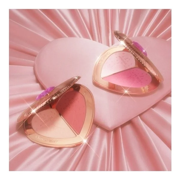 Charlotte Tilbury Pillow Talk Beauty Soulmates Flawless Pink Pudra Ve Allık Paleti - Görsel 6