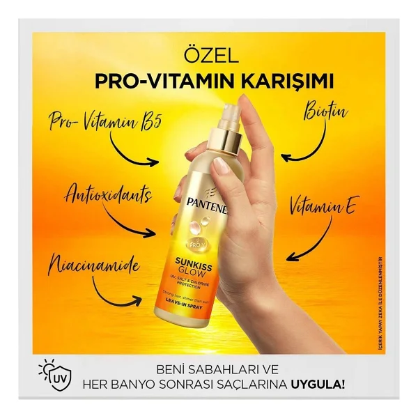 Pantene Sunkiss Glow 200 Ml Saç Spreyi - Görsel 8