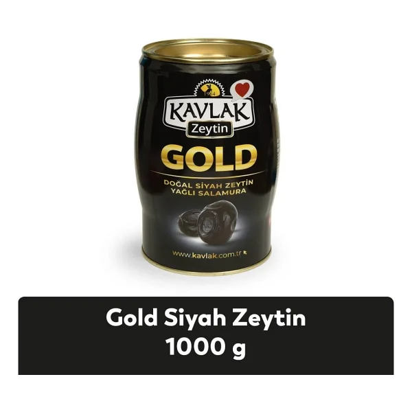 Kavlak Gold 1 Kg Gemlik Siyah Zeytin - Görsel 3