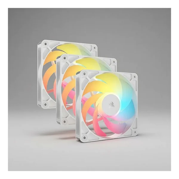 Corsair Rs120-R Reverse Argb Co-9050197-Ww Beyaz 3'lü 12 Cm Kasa Fanı - Görsel 9