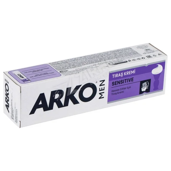 Arko Men Sensitive Hassas Ciltler İçin 90 Gr Tıraş Kremi - Görsel 2
