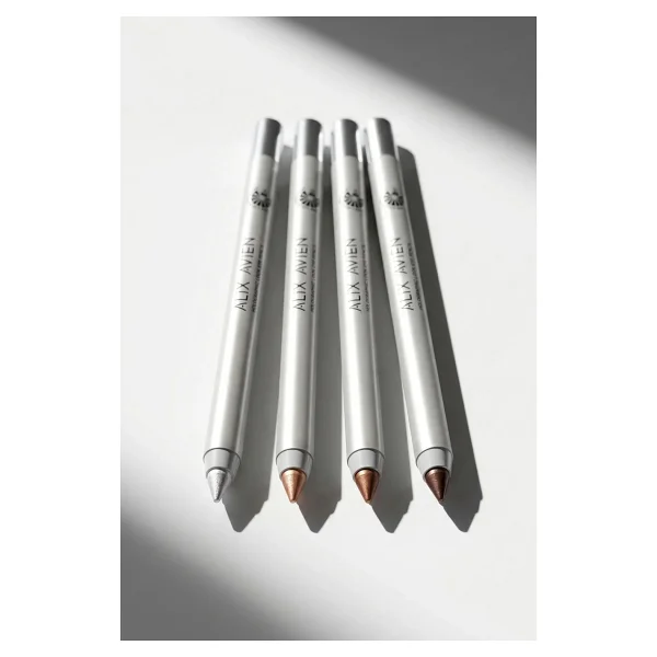 Alix Avien Suya Dayanıklı Kalıcı Holografik Işıltılı Göz Kalemi -Holographic Eye Pencil 10 Multichromatic Brown - Görsel 6