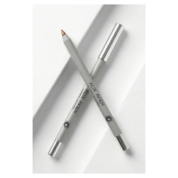 Alix Avien Suya Dayanıklı Kalıcı Holografik Işıltılı Göz Kalemi - Holographic Eye Pencil 04 Sunset Copper - Görsel 8