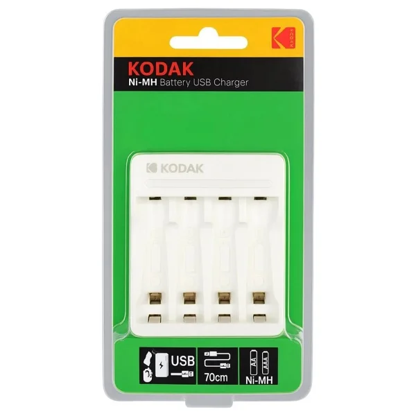 Kodak Kd-29490 4'lü Type-C Otomatik Hızlı Pil Şarj Aleti - Görsel 4