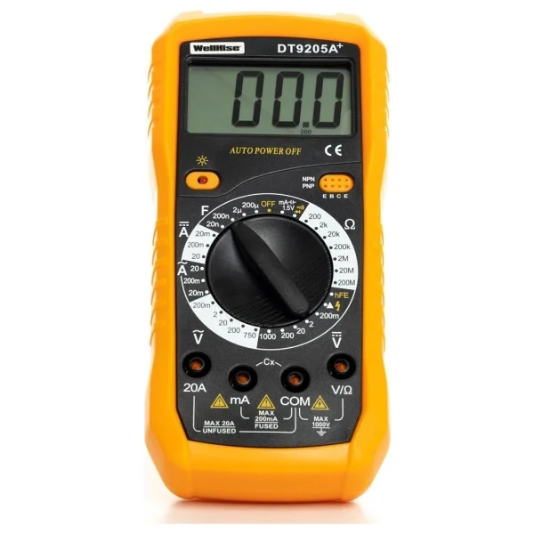 Wellhise Dt9205a+ Dijital Multimetre - Görsel 2