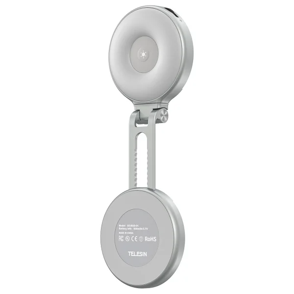 Telesin Magnetic RGB Selfie Ring Light - Magsafe Uyumlu RGB Aynalı Selfie Işığı - Görsel 2