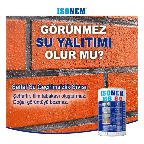 Isonem Ms 80 Şeffaf 3.5 Lt Dış Cephe Boyası - Görsel 4