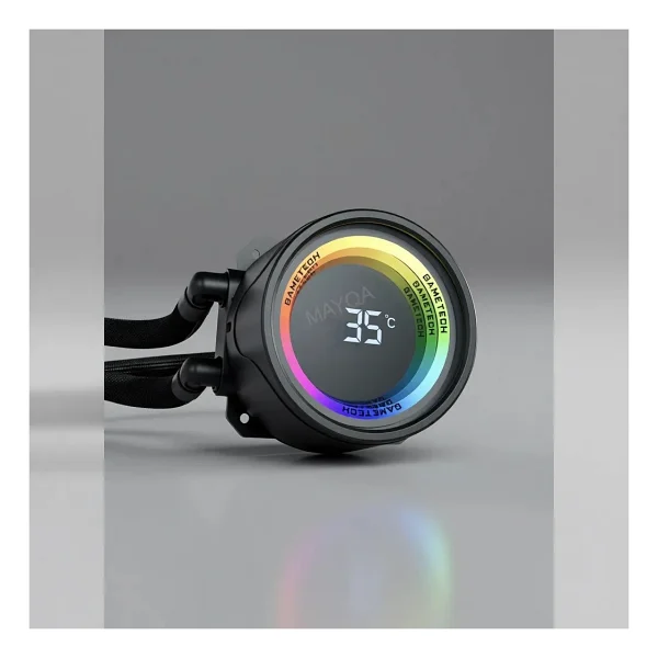 Gametech Hydra Ahd360mm Argb 360 Mm Siyah İşlemci Sıvı Soğutucu - Görsel 10
