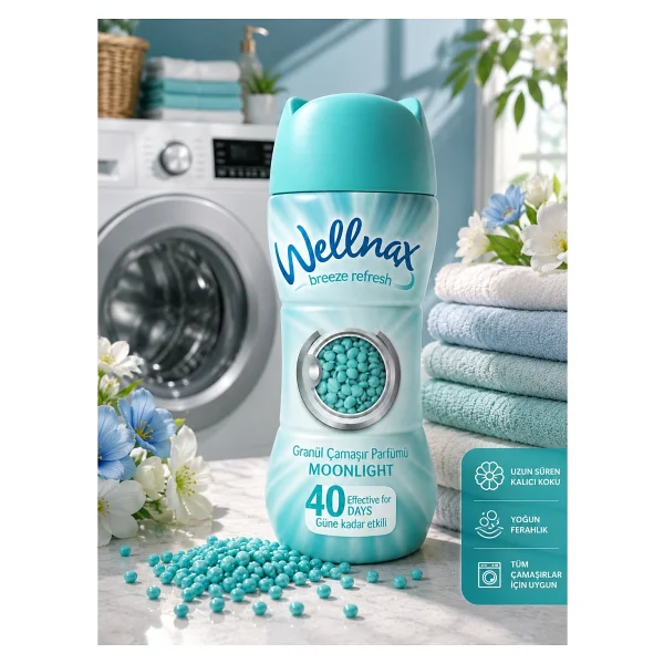 Wellnax Granül Çamaşır Parfümü Moonlight 380 Gr - Görsel 2