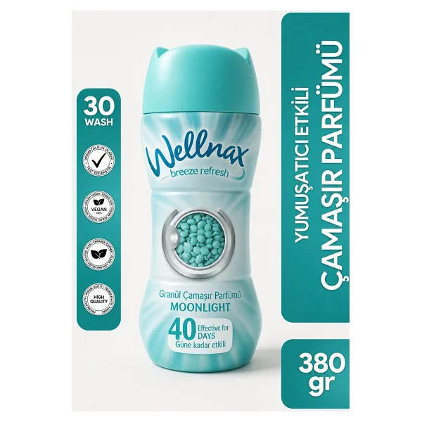 Wellnax Granül Çamaşır Parfümü Moonlight 380 Gr - Görsel 4