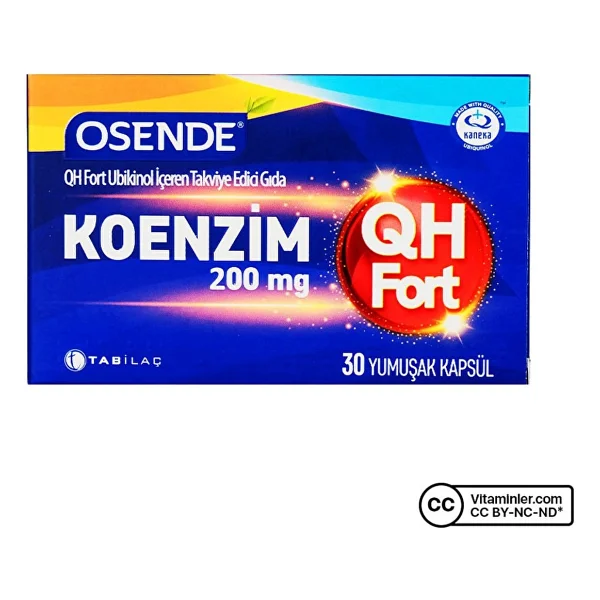 Osende Koenzim Qh Fort 30 Yumuşak Kapsül - Görsel 6