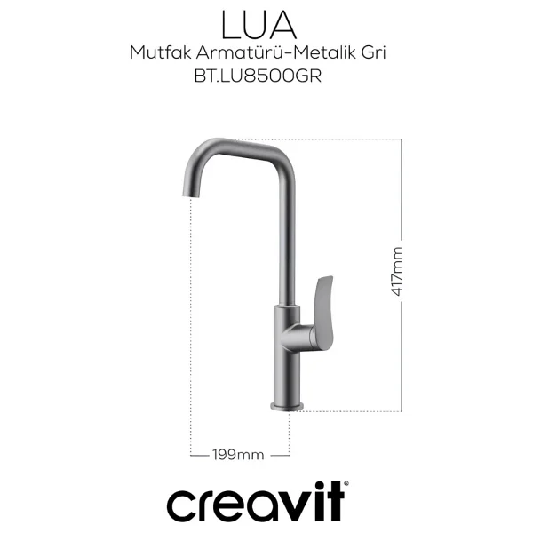 Creavit Lua Mutfak Bataryası - Görsel 6